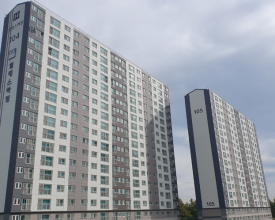 토형건설 아파트 외벽 도장 및 균열 보수 현장